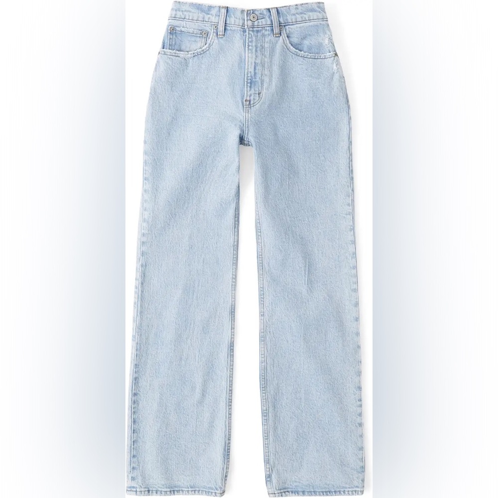 Abercrombie and Fitch 90’s relaxed high rise curve love jeans